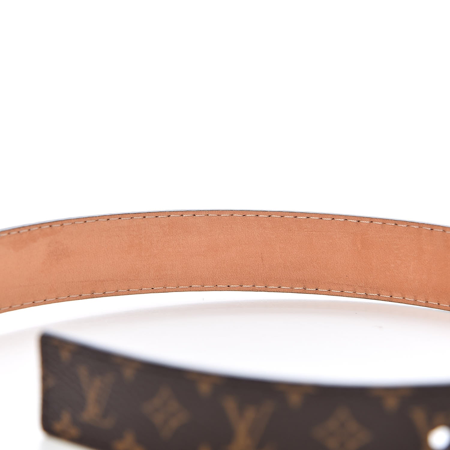 Louis Vuitton Mini Monogram 25mm LV Initiales Belt 80 32 6 of 11