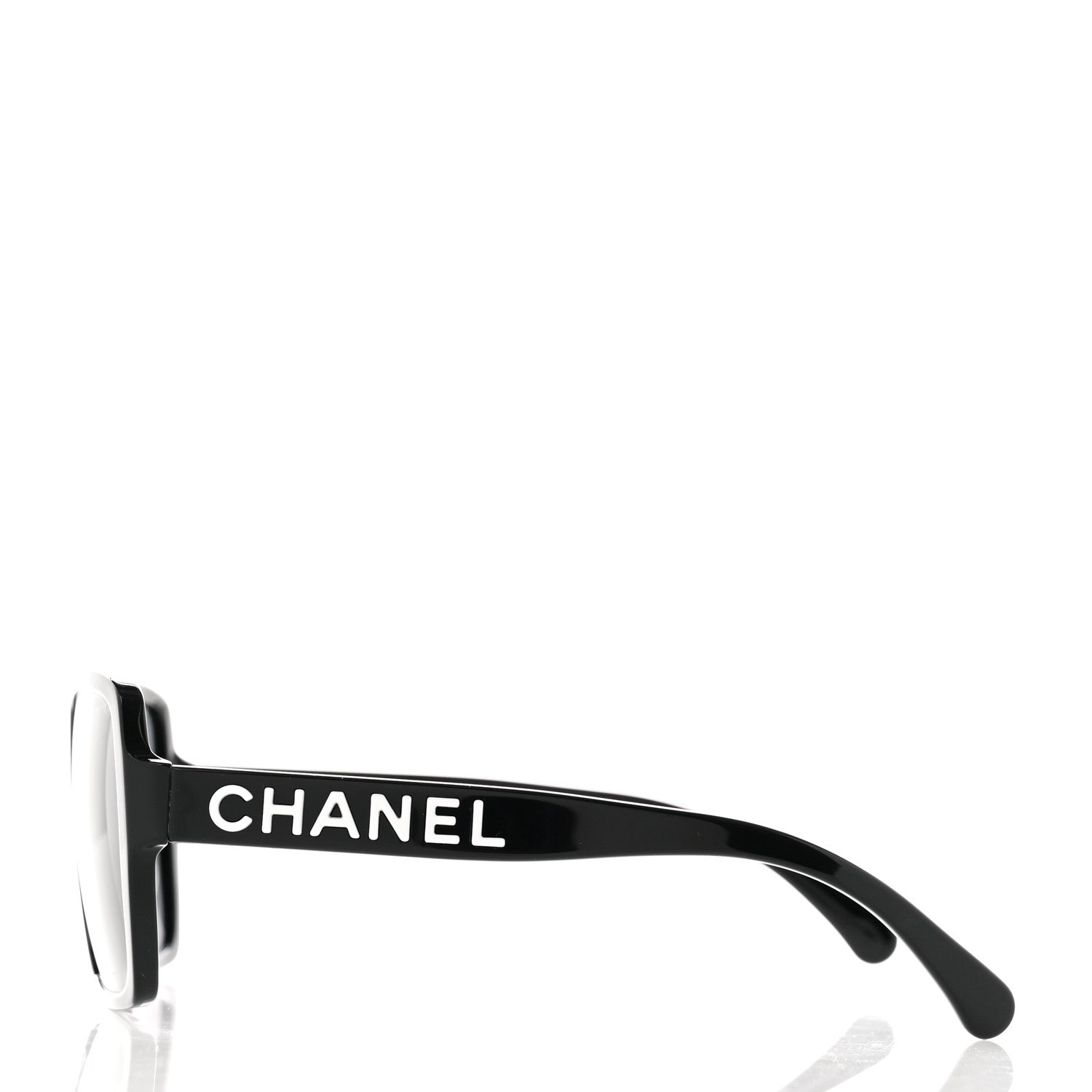 Chanel Acetate Square Sunglasses 5408 Black 3 of 8