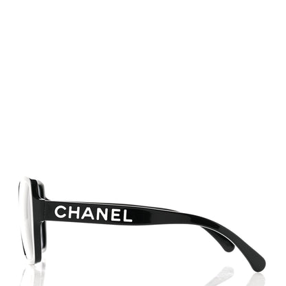 Chanel Acetate Square Sunglasses 5408 Black 3 of 8