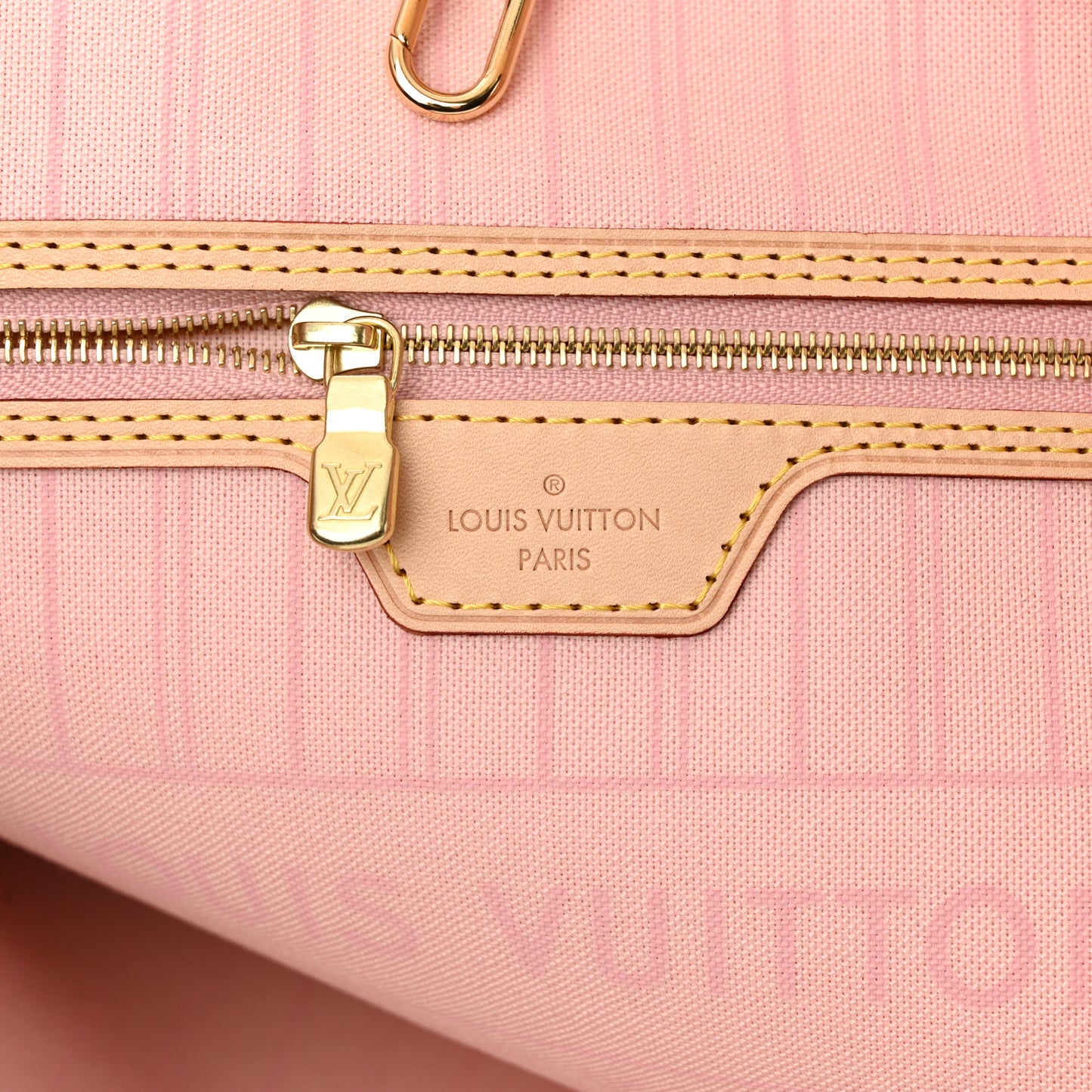 Damier Azur Neo Neverfull MM Rose Ballerine