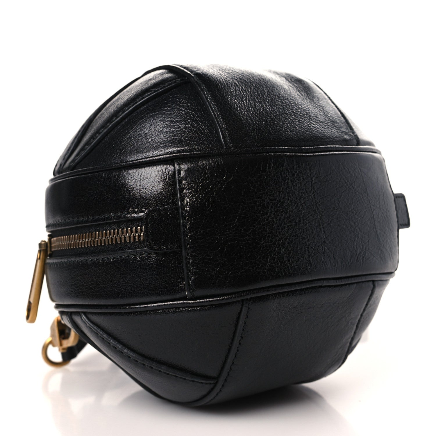 Gucci Piuma Lux Energy Mini Tifosa Basketball Shaped Shoulder Bag Black 4 of 9