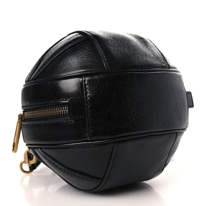 Gucci Piuma Lux Energy Mini Tifosa Basketball Shaped Shoulder Bag Black 4 of 9
