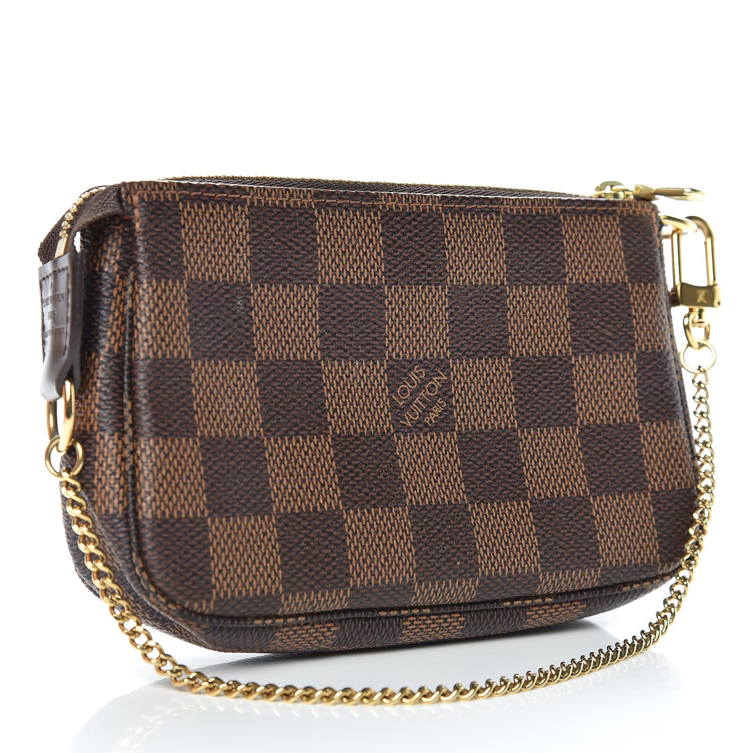 Louis Vuitton Damier Ebene Mini Pochette Accessories 3 of 9