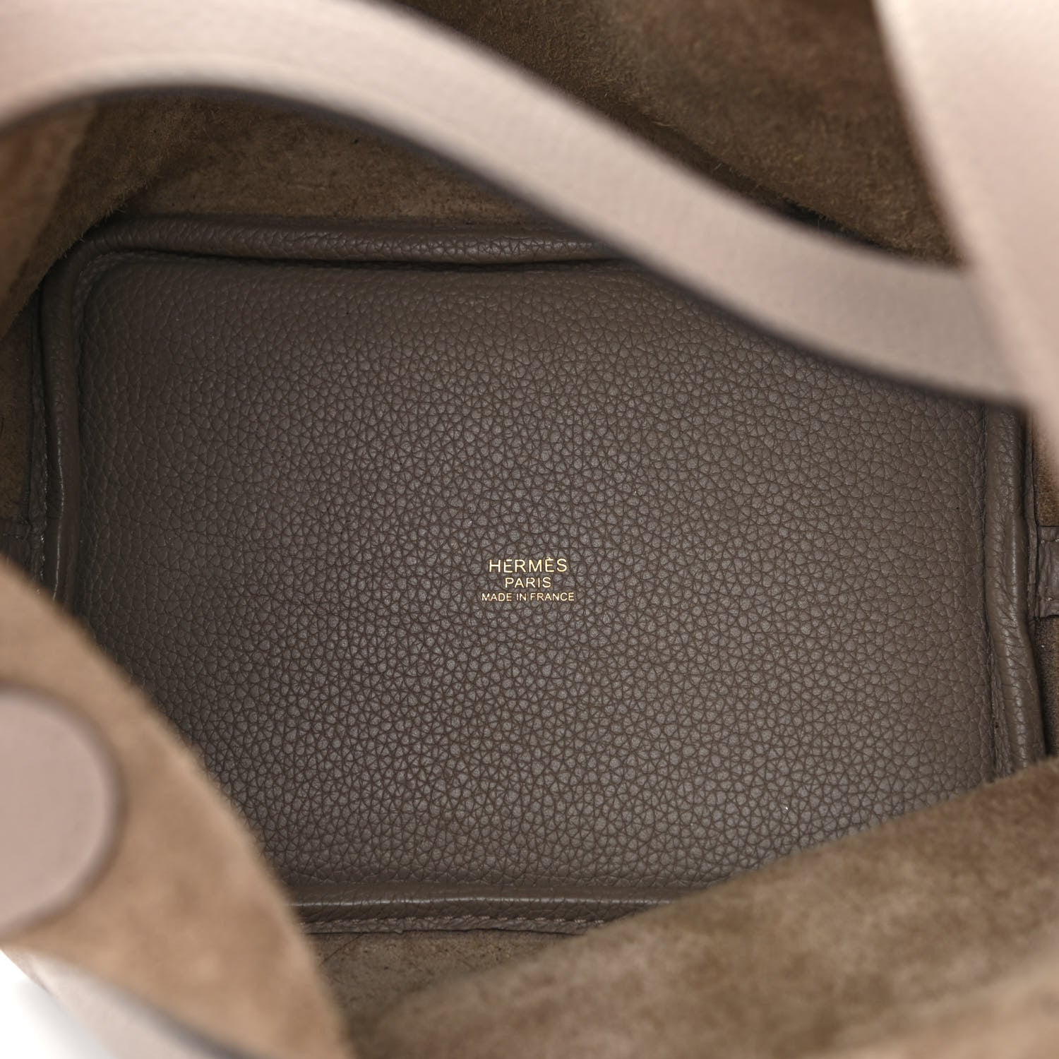 Hermes Taurillon Maurice Picotin Lock 18 PM Gris Asphalte 5 of 10