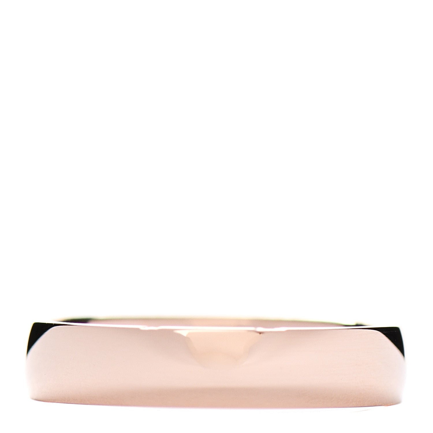 Hermes 18K Rose Gold Diamond Ever Herakles Wedding Band Ring 47 4 3 of 5