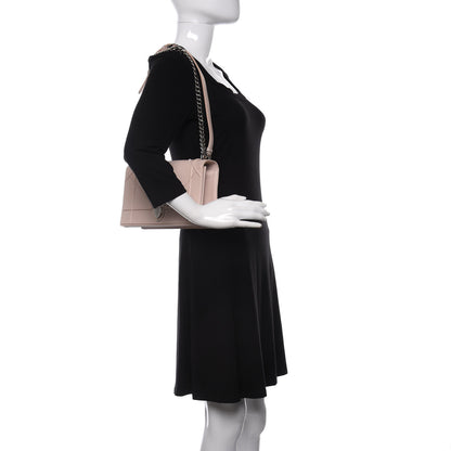 Christian Dior Grained Calfskin Cannage Medium Diorama Flap Bag Rose Poudre 2 of 10