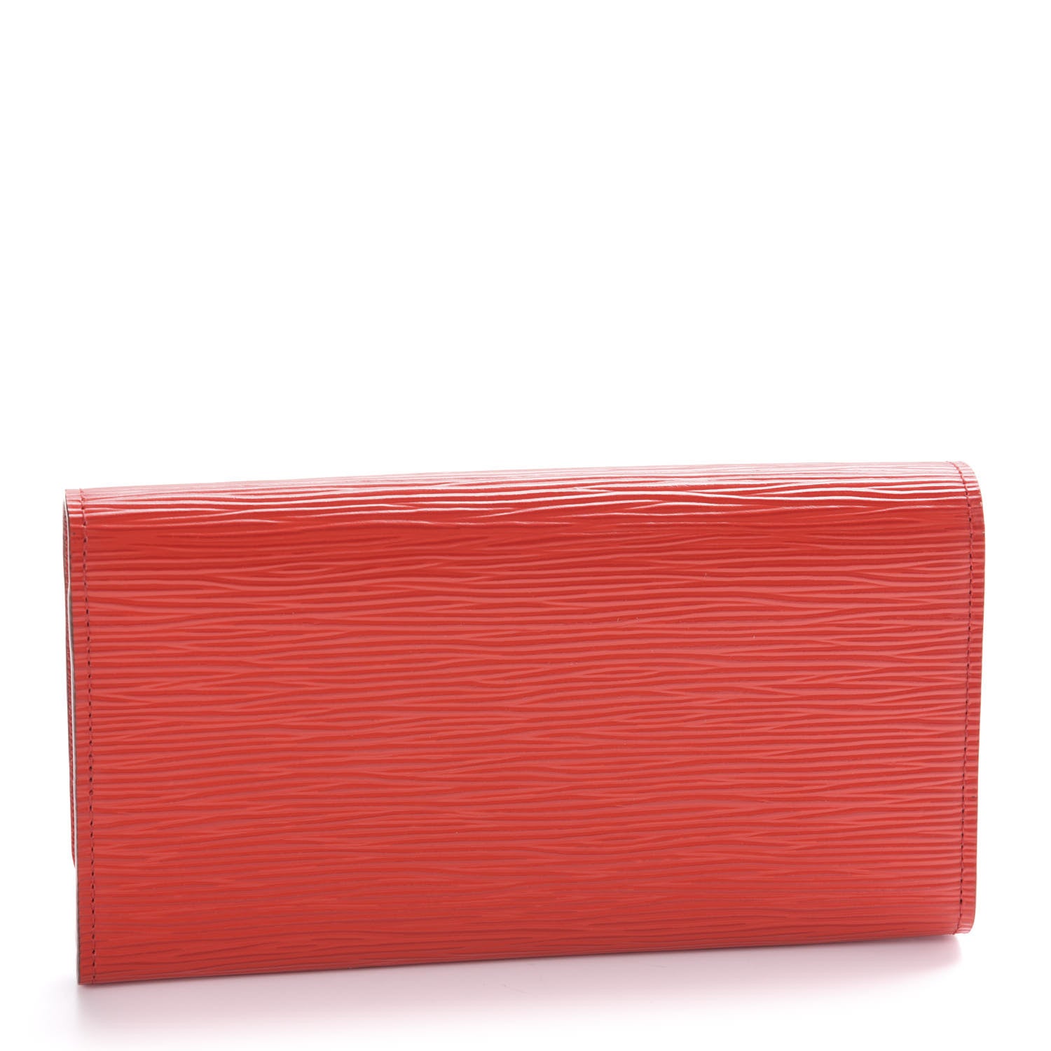 Louis Vuitton Epi Louise Wallet Coquelicot 3 of 8