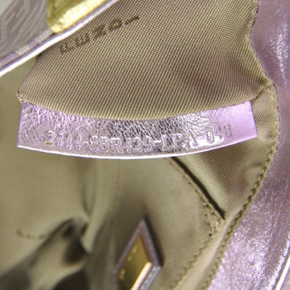 Fendi Metallic Calfskin Zucchino Compilation Hobo 8 of 11