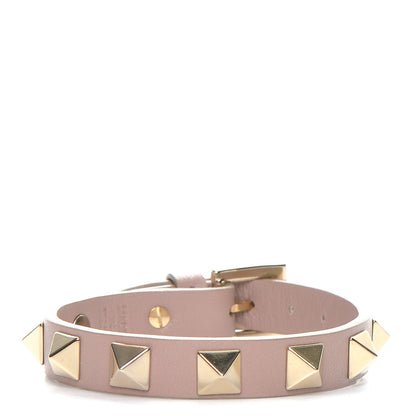 Valentino Garavani Vitello Rockstud Bracelet Blush 1 of 7