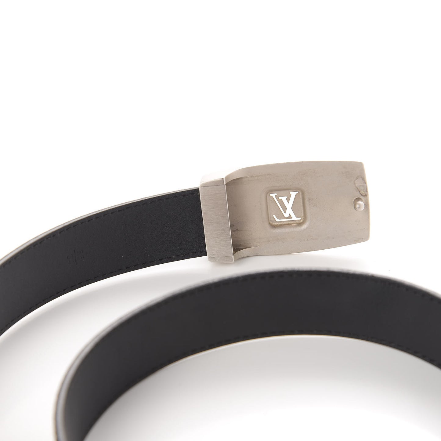 Damier Graphite LV Cut Long Reversible Belt 85 34