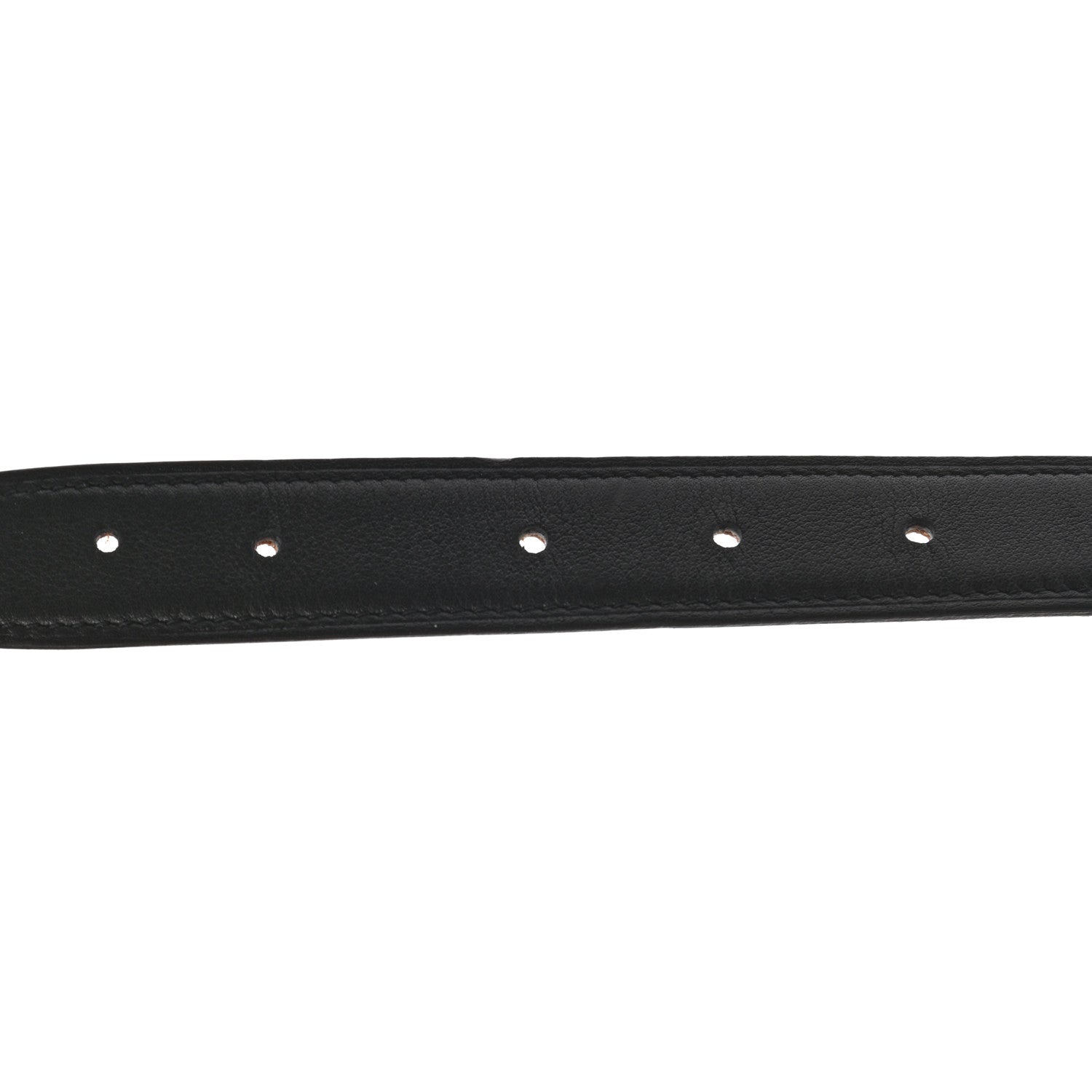 Hermes Box Togo 32mm H Belt 75 Black Gold 3 of 7