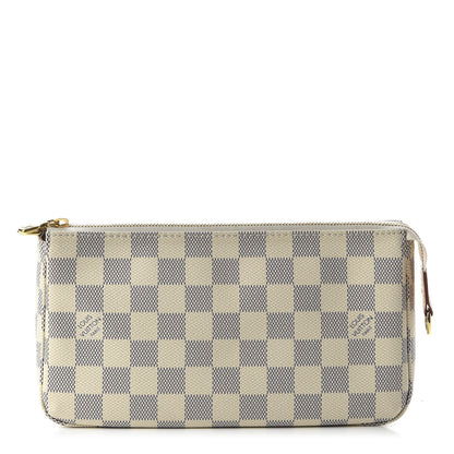 Louis Vuitton Damier Azur Pochette Accessories NM 1 of 10