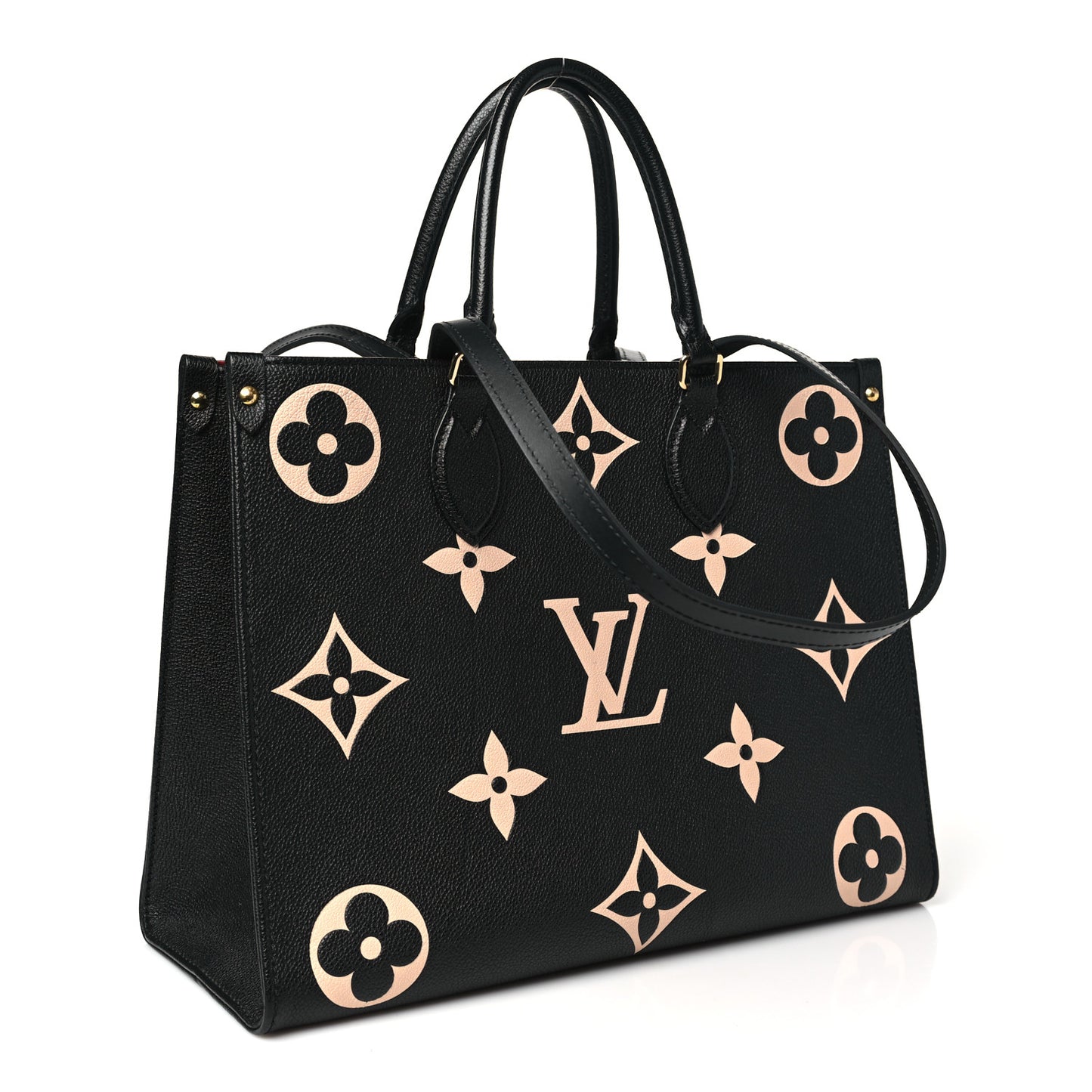 Empreinte Monogram Giant Onthego MM Black Beige