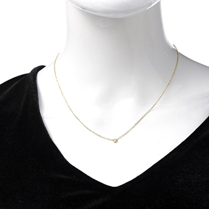 Cartier 18K Yellow Gold Diamond SM D'Amour Pendant Necklace 2 of 5