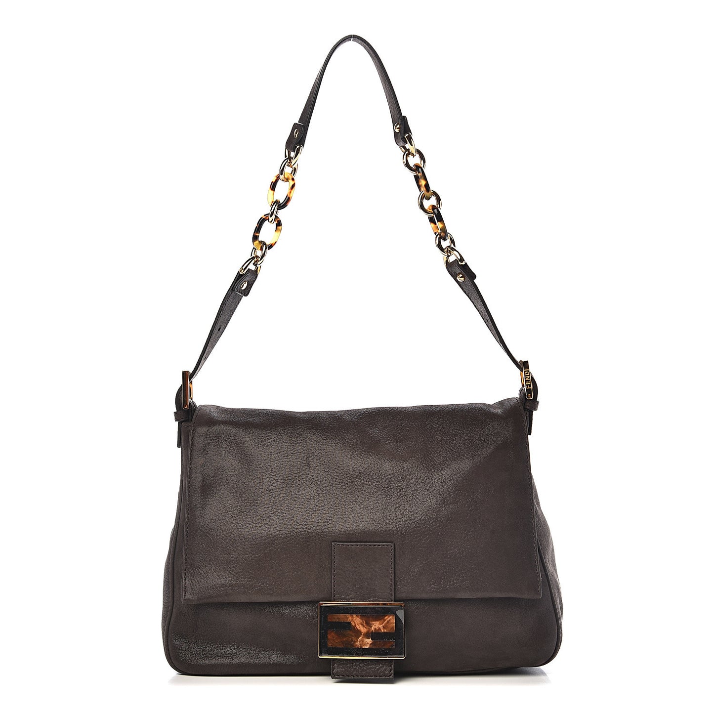 Metallic Nubuck Forever Mama Baguette Brown
