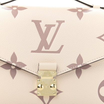 Louis Vuitton Empreinte Monogram Giant Pochette Metis Creme Bois De Rose 11 of 11