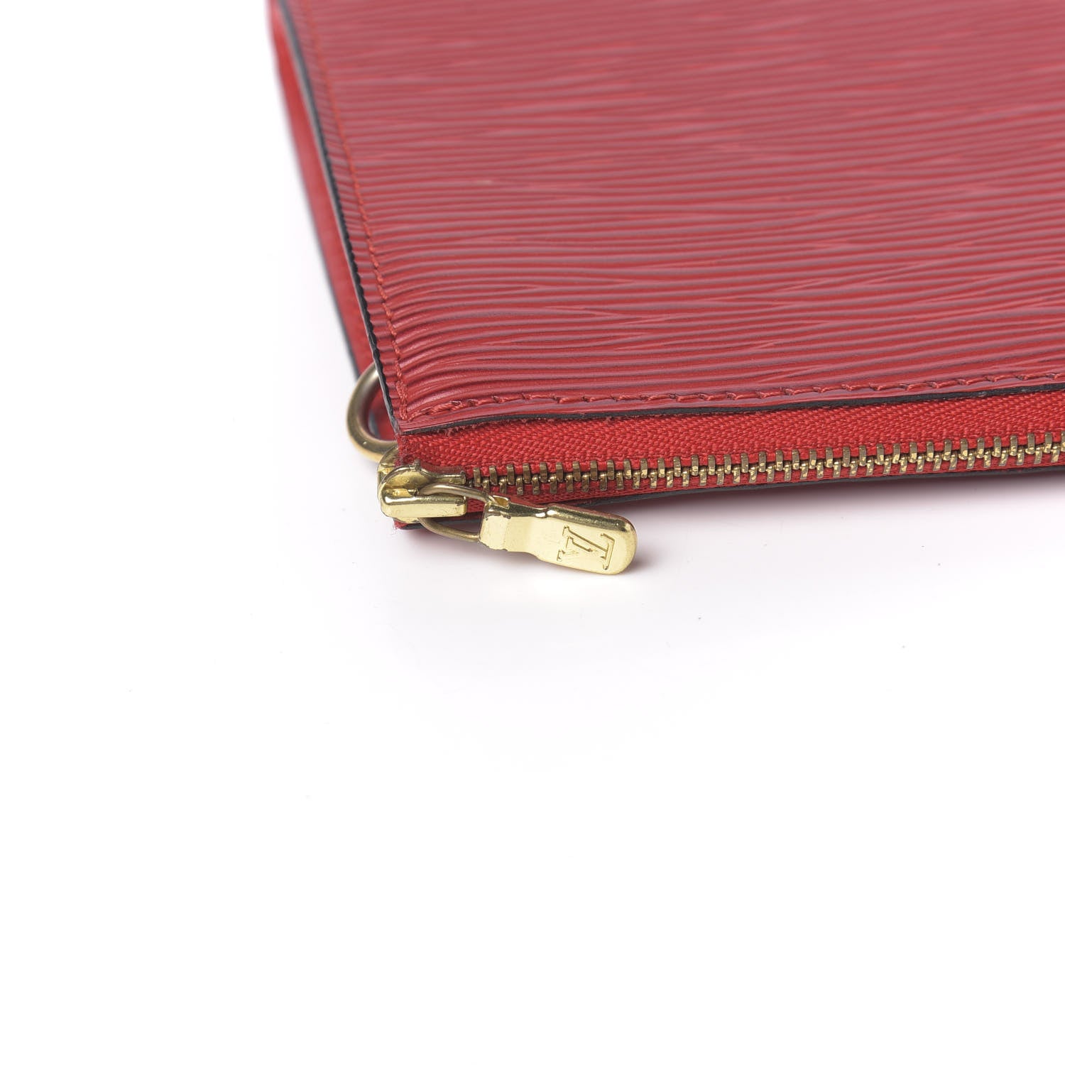 Louis Vuitton Epi Pochette Accessories 24 Castillan Red 12 of 12