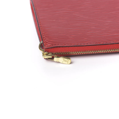 Louis Vuitton Epi Pochette Accessories 24 Castillan Red 12 of 12
