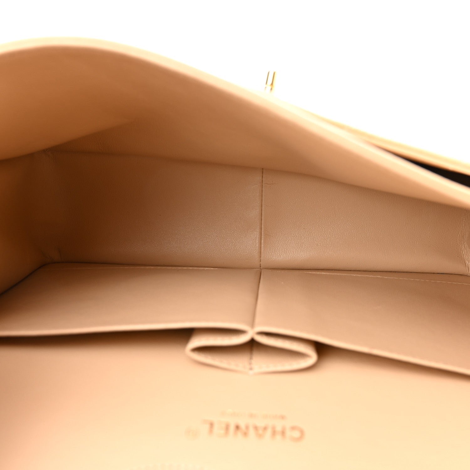 Chanel Caviar Quilted Jumbo Double Flap Beige Clair 5 of 10