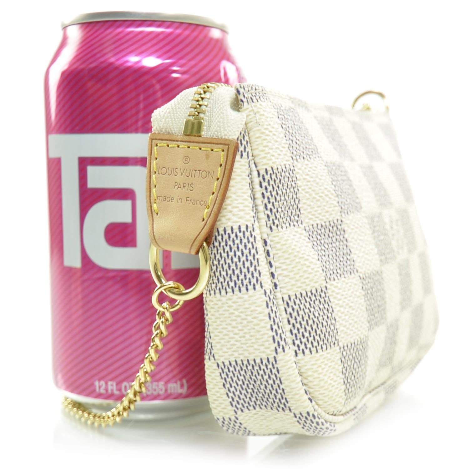 Louis Vuitton Damier Azur Mini Pochette Accessories 3 of 7