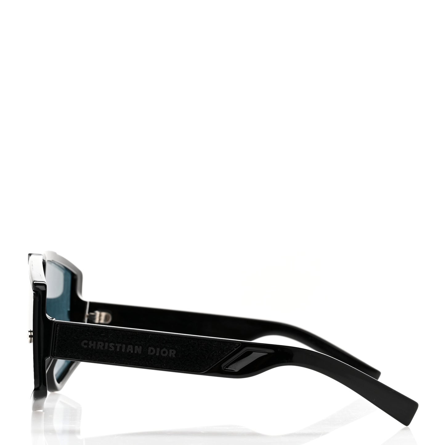 Acetate Diorxtrem MU Oblique Mask Sunglasses Black