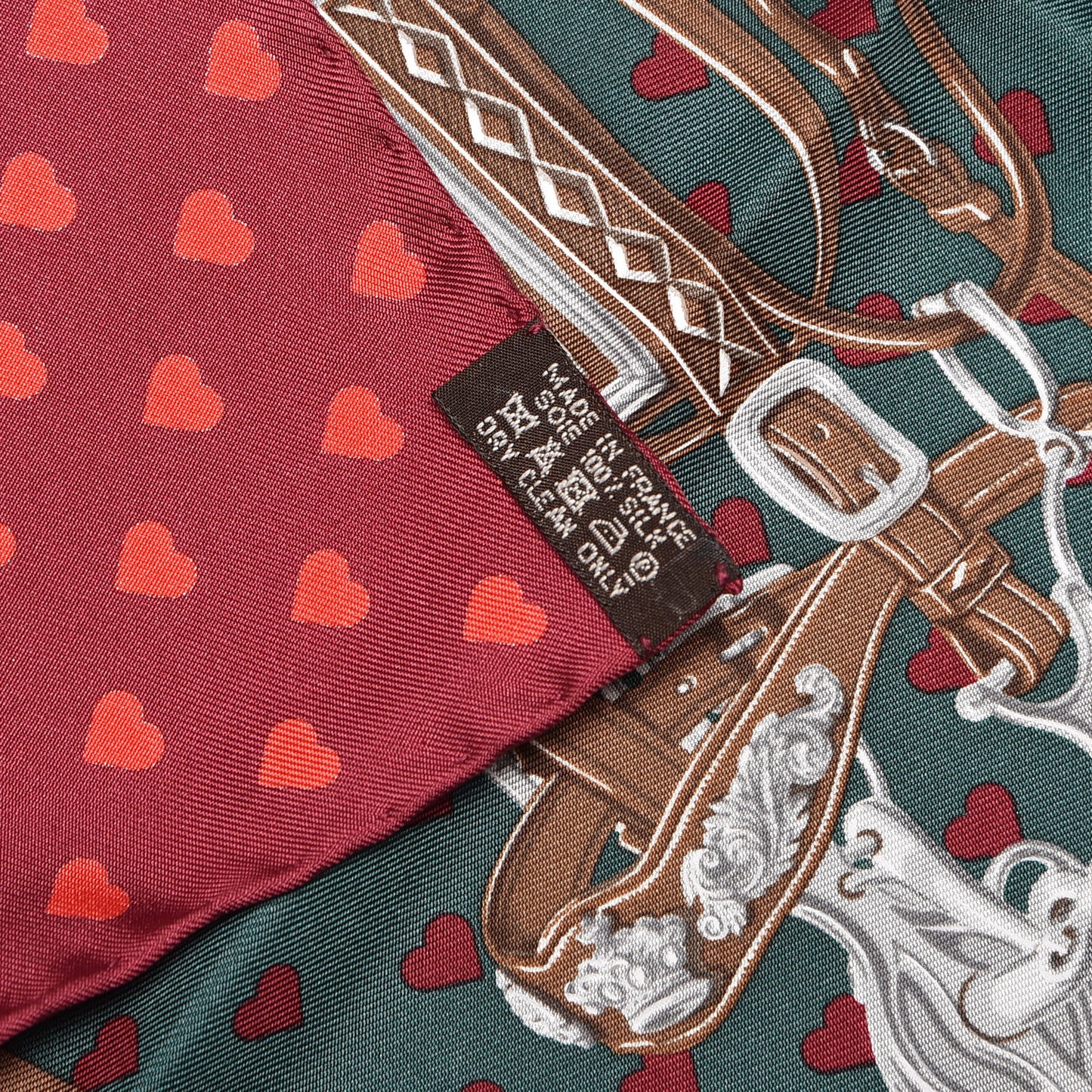 Silk Brides De Gala Love Pocket Square