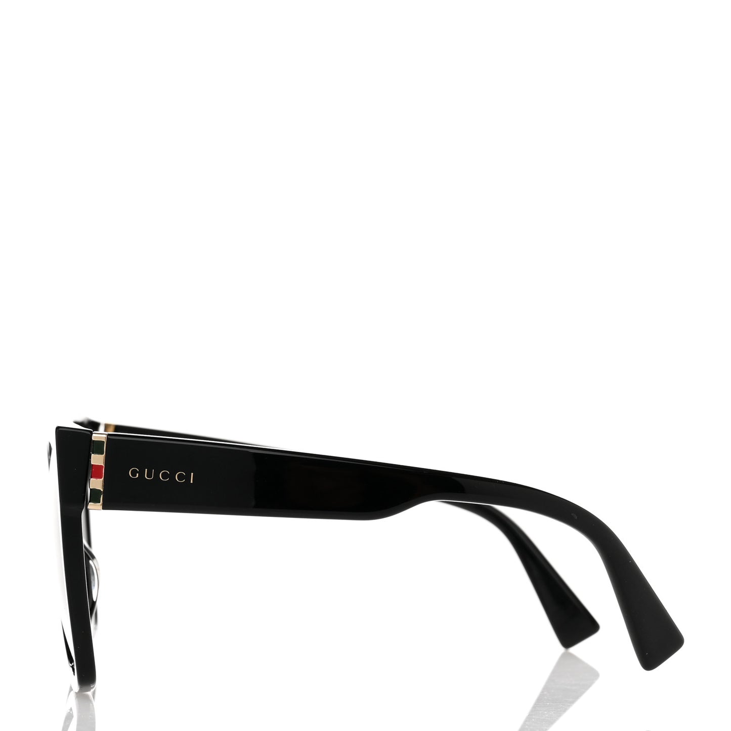 Acetate Square Frame Sunglasses GG0459S Black