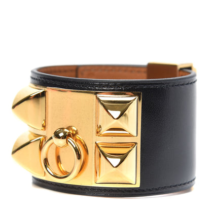 Hermes Box Collier de Chien CDC Bracelet S Black 1 of 6