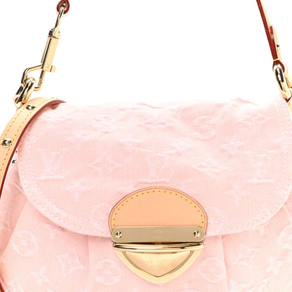 Louis Vuitton Monogram Denim Sunset Washed Pink 6 of 9