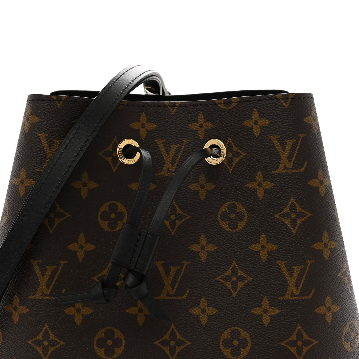 Louis Vuitton Monogram Neonoe MM Black 7 of 10