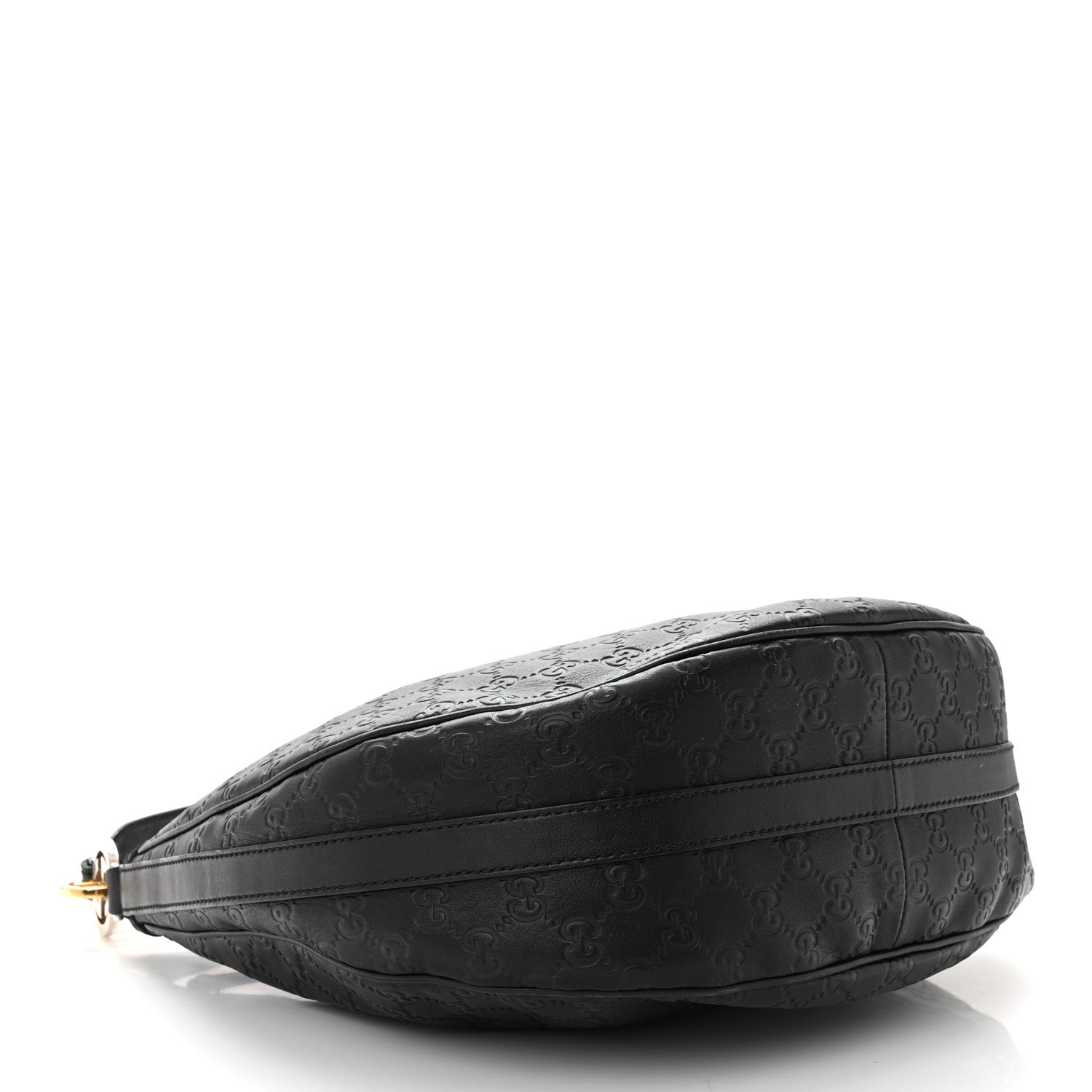 Gucci Guccissima Medium GG Twins Hobo Black 4 of 12