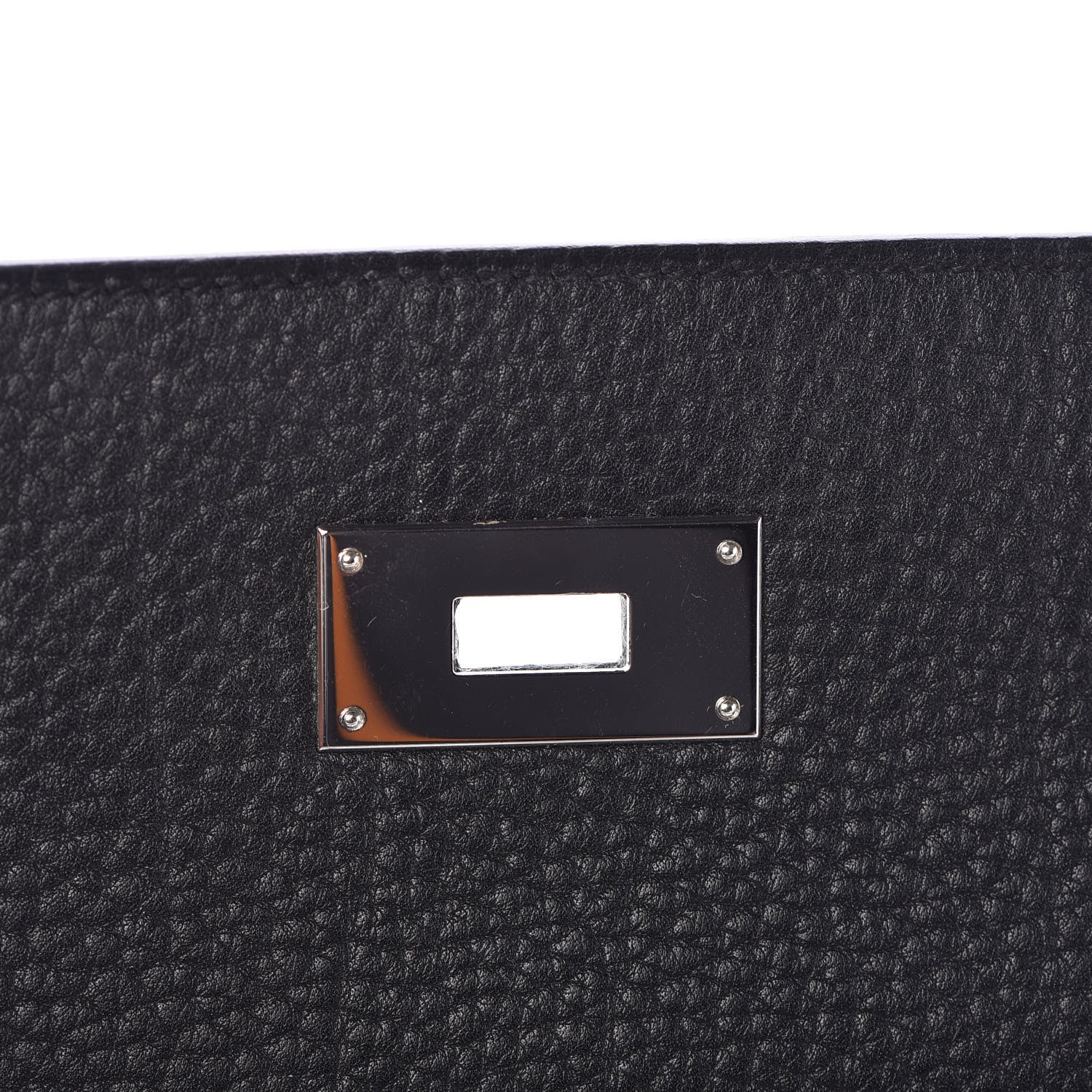 Hermes Fjord Horseshoe Kelly Retourne 40 Black Rouge H 16 of 33