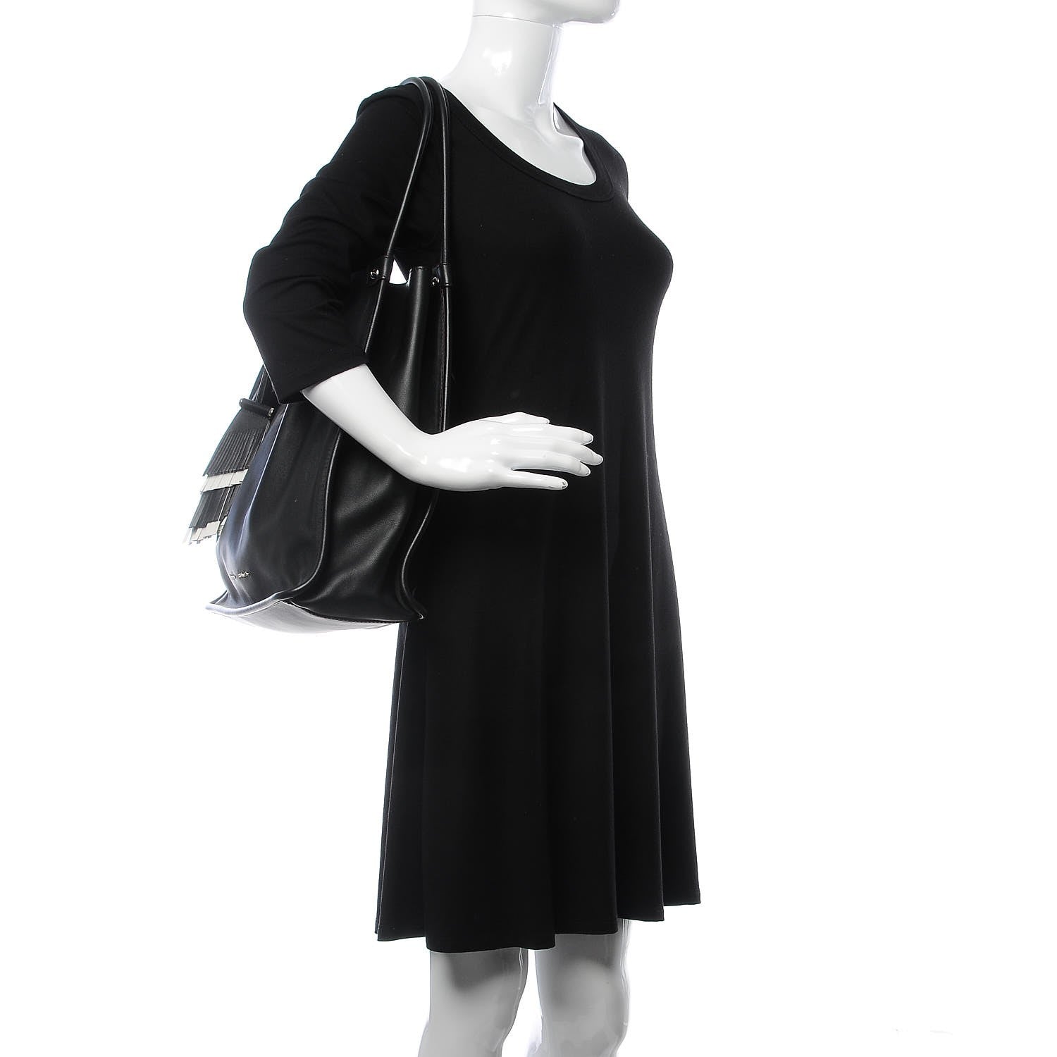 Proenza Schouler Soft Calfskin Medium Tote Black 3 of 12