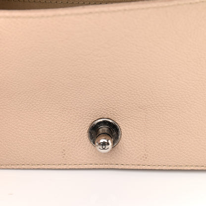 Chanel Caviar Quilted Small Boy Flap Light Beige 11 of 14