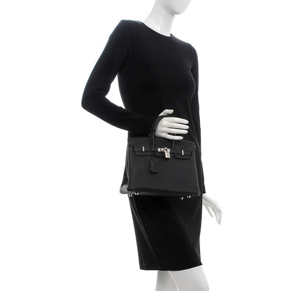Hermes Togo Birkin 25 Black 2 of 34