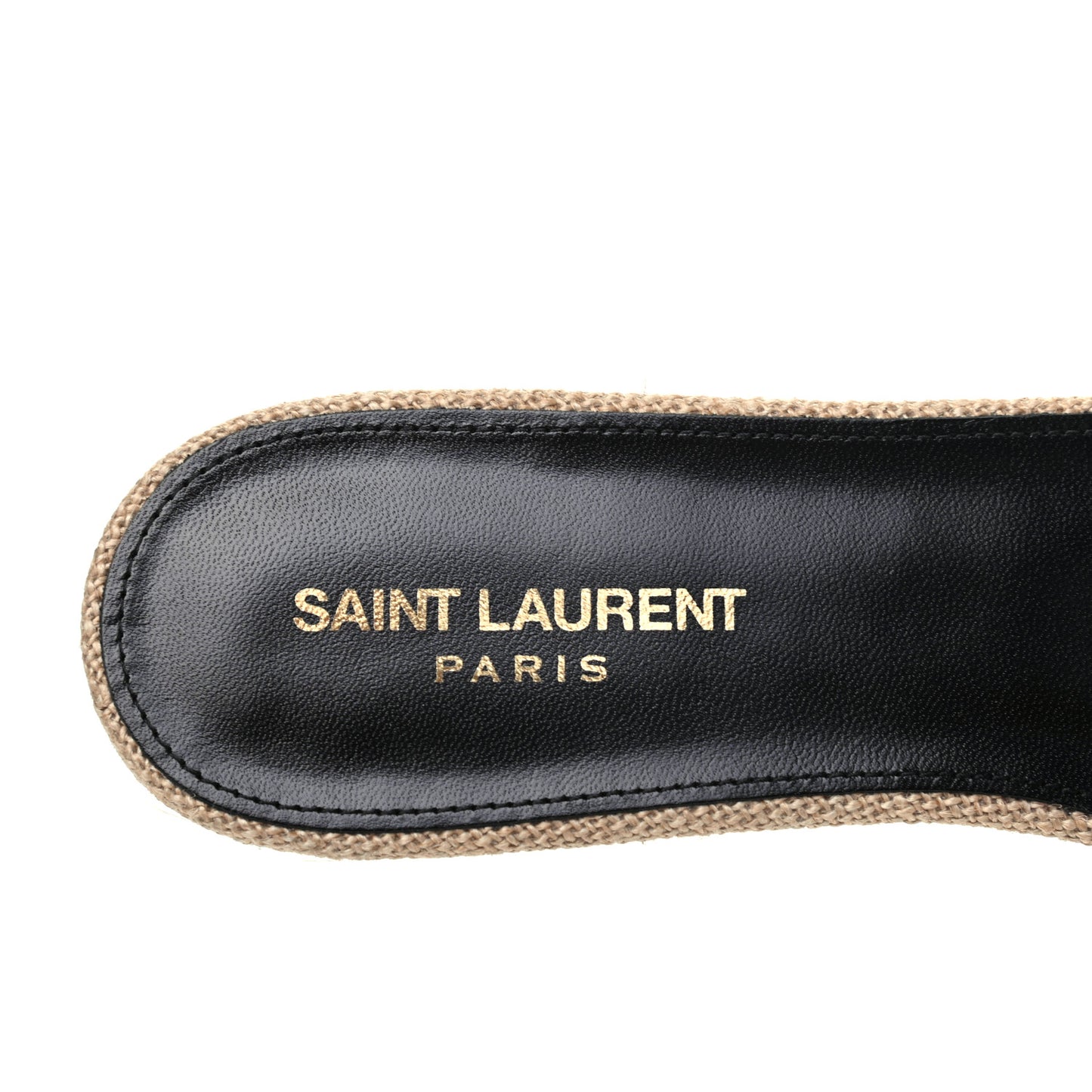 Calfskin Nu Pied 05 Slide Sandals 41 Black