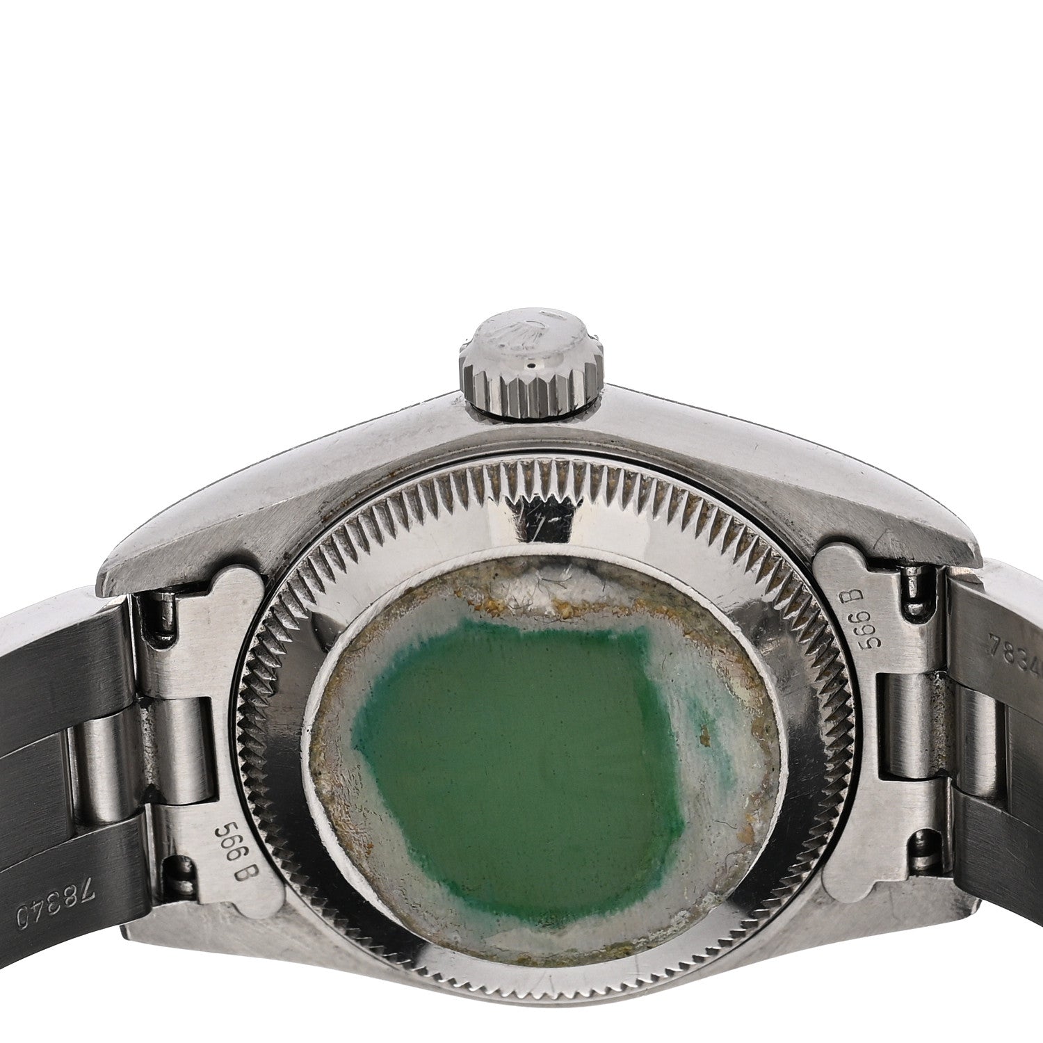 Rolex Stainless Steel 24mm Oyster Perpetual Watch White Roman 67180 4 of 4