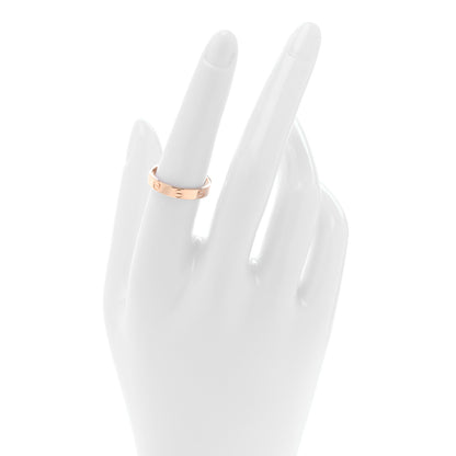 Cartier 18K Pink Gold 3.5mm LOVE Wedding Band Ring 54 7 2 of 4