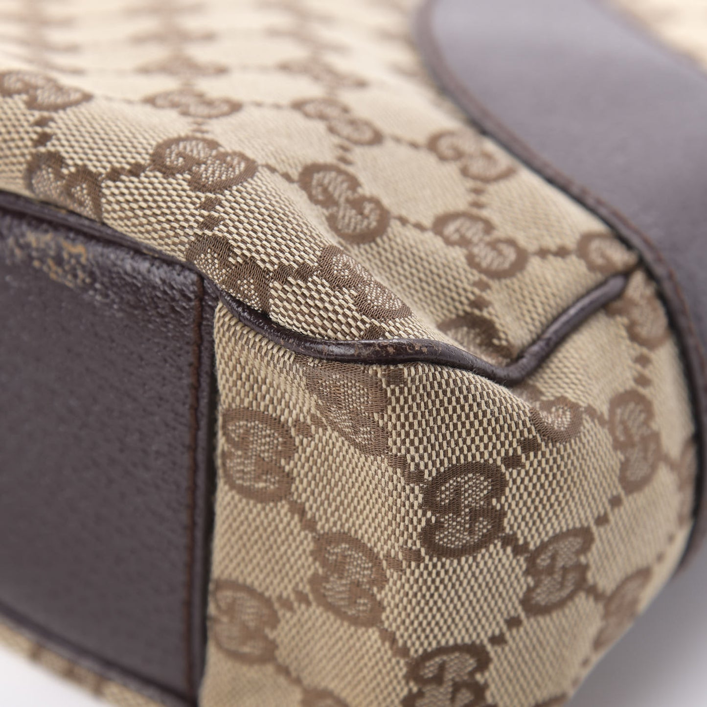 Monogram Shoulder Bag Dark Brown