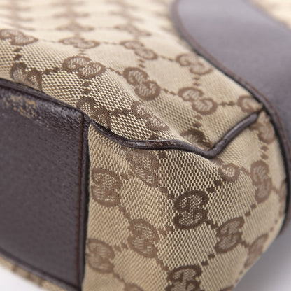 Gucci Monogram Shoulder Bag Dark Brown 13 of 14