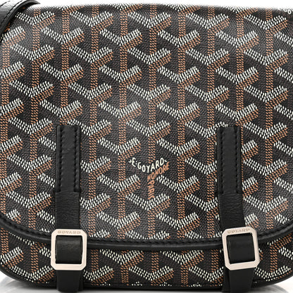 Goyard Goyardine Belvedere PM Messenger Bag Black 7 of 14
