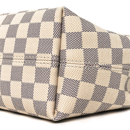 Louis Vuitton Damier Azur Graceful PM Rose Ballerine 9 of 9
