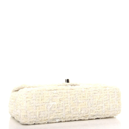 Chanel Sequin Mini Rectangular Flap White 4 of 11