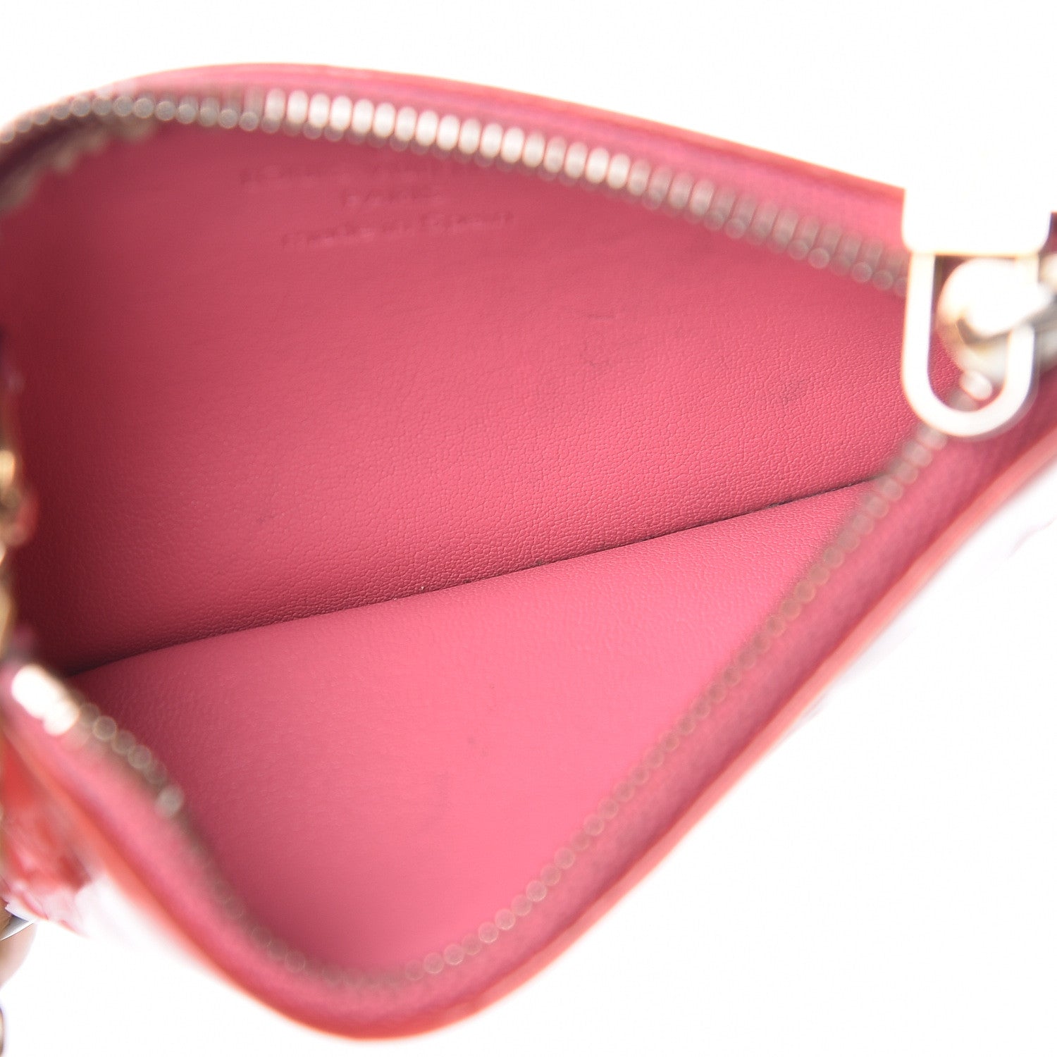 Louis Vuitton Vernis Key Pouch Framboise 5 of 12