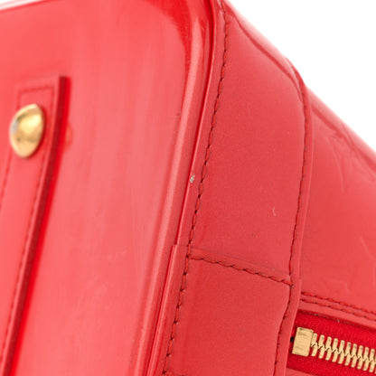 Louis Vuitton Vernis Alma GM Orange Sunset 11 of 14