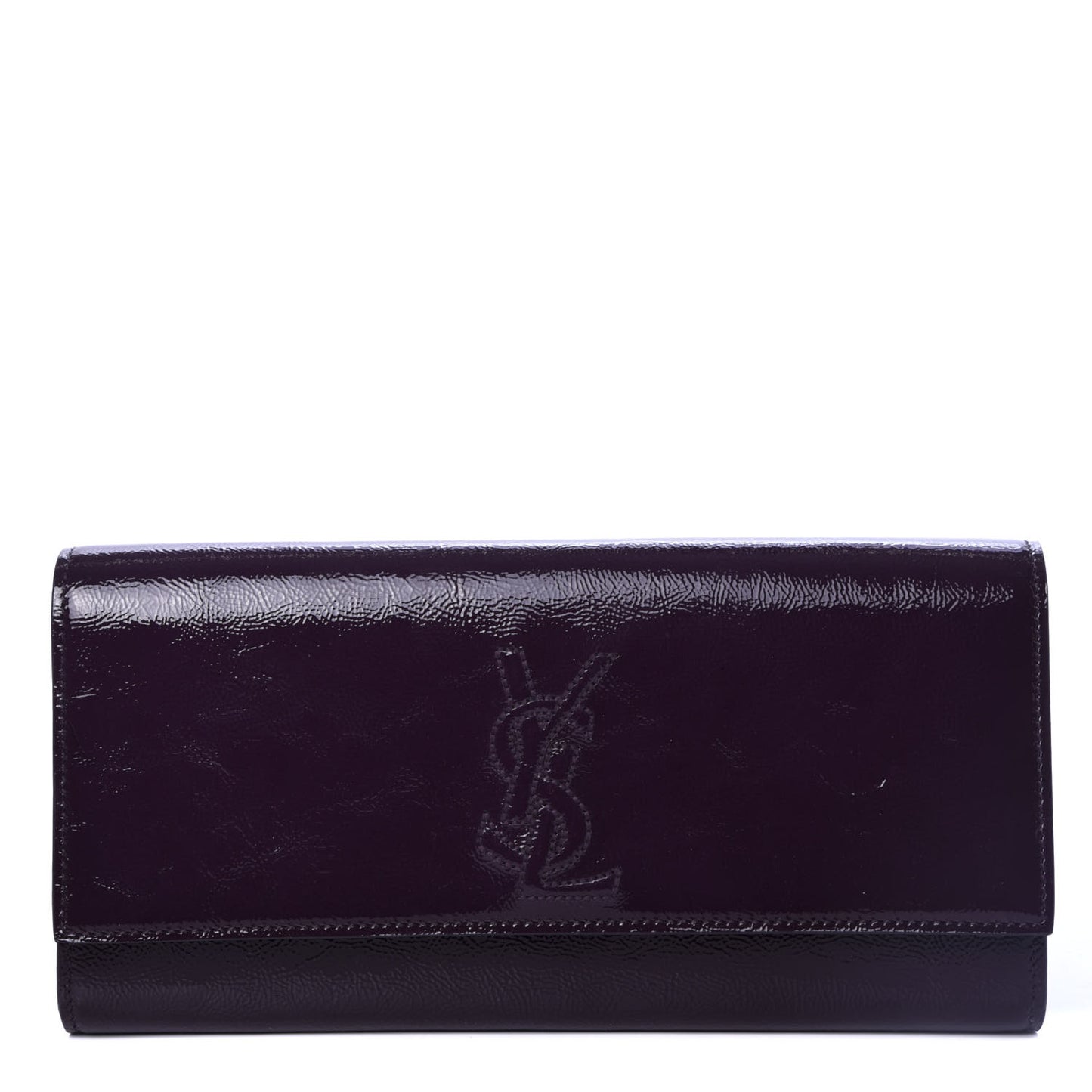 Calfskin Small Belle De Jour Clutch Purple