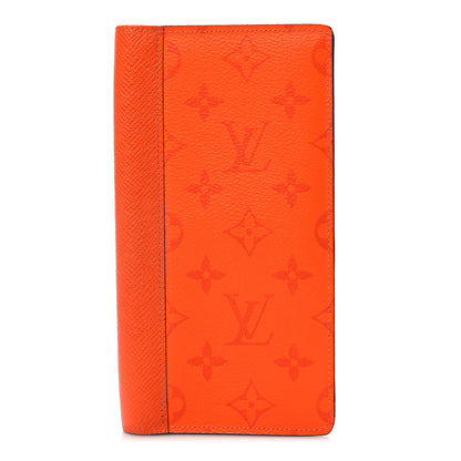 Louis Vuitton Taigarama Brazza Wallet NM Orange 1 of 6