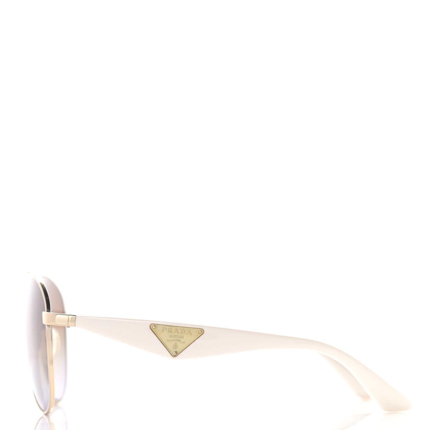 Gradient Aviator Sunglasses SPR53Q White