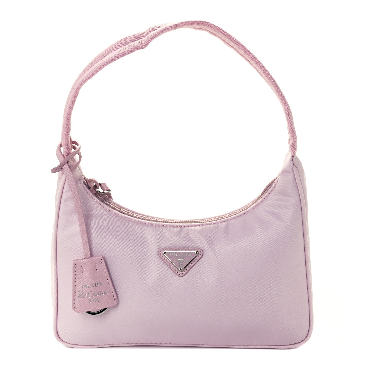 Prada Tessuto Nylon Mini Re-Edition 2000 Bag Alabastro 1 of 12