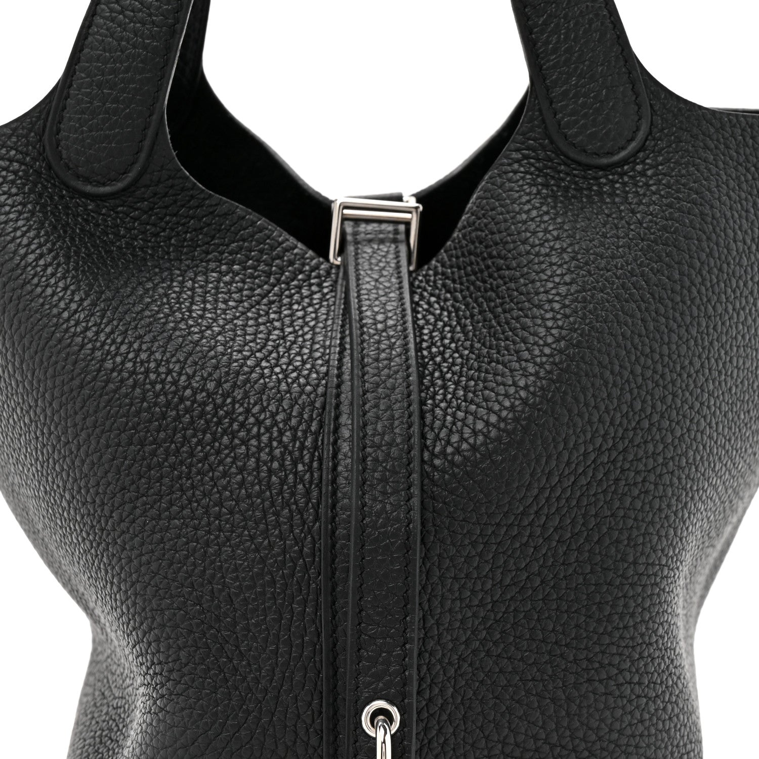 Hermes Taurillon Clemence Picotin Lock 18 PM Black 8 of 12